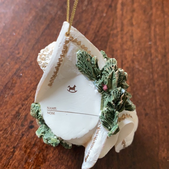 Christmas ornament.  Baby’s first Christmas.  Like new. - Picture 3 of 3
